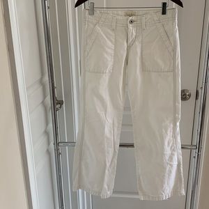 Levi’s cotton white wide leg pants size 26